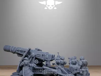 RoyalGuard Artillery 3D print model