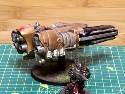 Obsidian Guard - Immortals - Corvid Assault Skimmer 3D print model