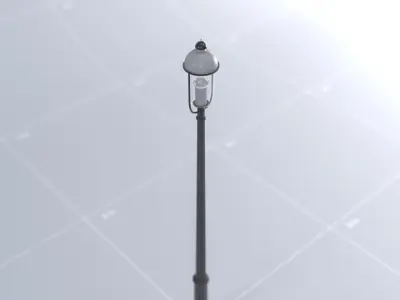 Toronto Light Pole 03 3D model