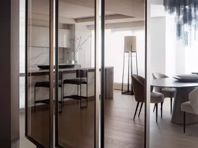 Elizabeth Metcalfe Design Room Dividers 3D model