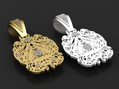  Exquisite pendants  3D print model