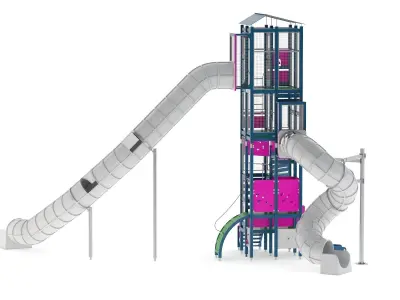 Lappset Skyline City  3D model