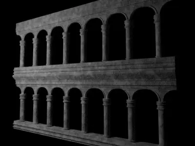 STRUCTURE PILLAR 3D model