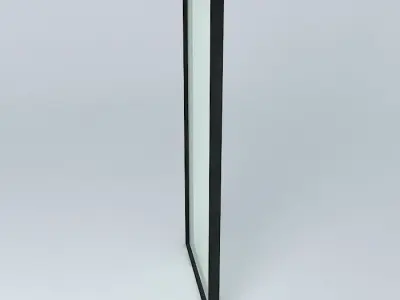 3d window with frame and glass very detail Free 3D model