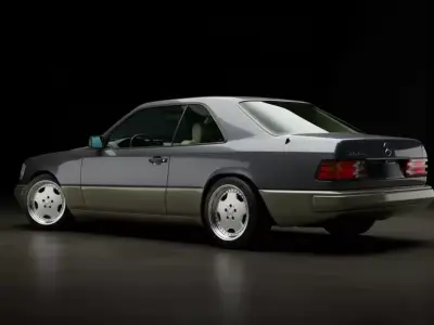 E-Class AMG Coupe 1988 3D model