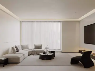 apartment interior scenes      3D model 2