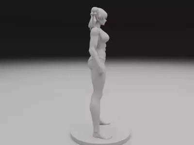 Chun-Li Street Fighter 3D print model
