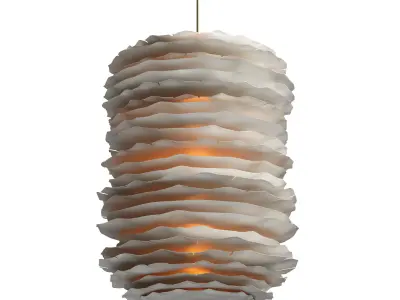 Strata Chandelier 3D model