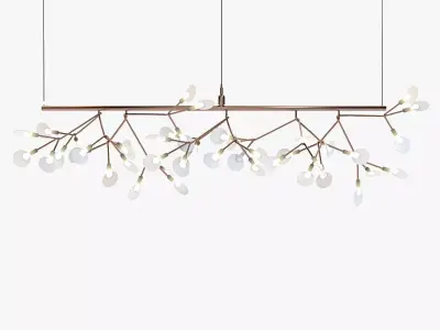 Moooi Heracleum Endless Suspension Lamp 3D model
