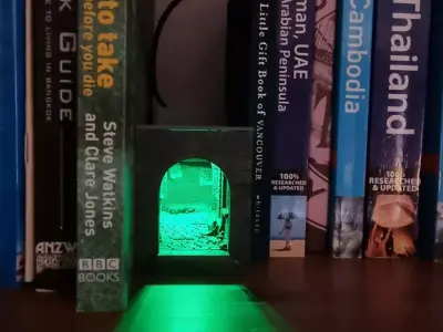 Jack the Ripper Book Nook 3D print model