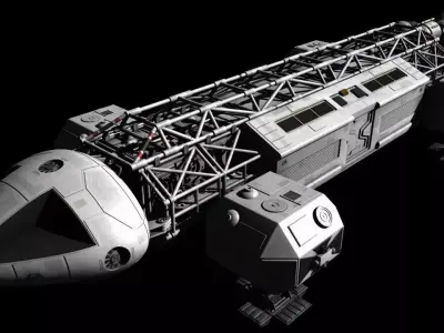 Space 1999 Eagle Transporter 3D model