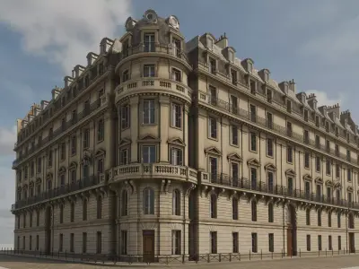 City Building V 3D model