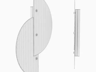 Chloes Wall Light 3D model