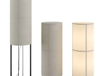 Hashira floor lamp by Menuspace 3D model