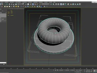 Furniture Door Handle Knob 3d model 22 Low-poly 3D model