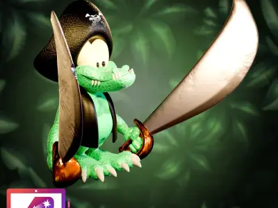 DKC2 Kutlass 3D print model