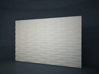 01 CHUYEN PATTERN WALL 3D model