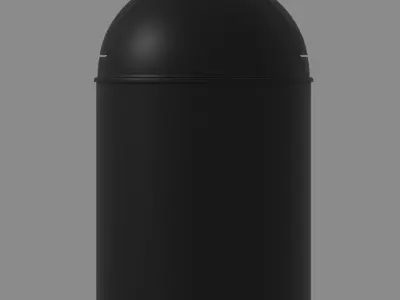 Small Trash Bin 3D model