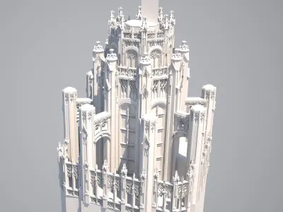 Chicago Tribune Building 3D model