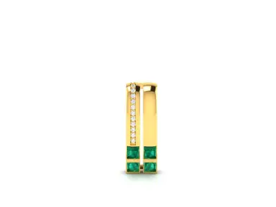 Solitaire Pendants  3D print model shop