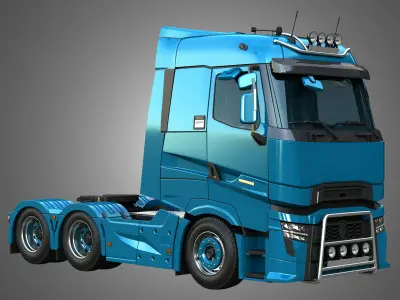 T520 - High Range Truck - 2 Axle 3D model