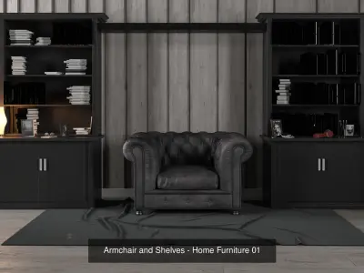 High Quality - Home Furniture 3D Model Pack