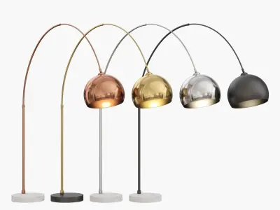 Bow Large Floor Lamp 3D model