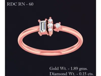 Women Ring 3D print model