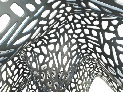 Bionica decor hall 3D model