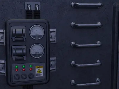 Sci-Fi Generator - Transformer 3D model