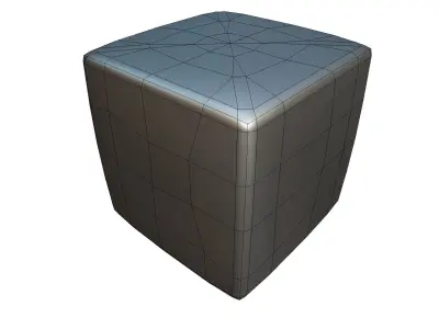 Cube World Wood Block - Proto Series Low-poly 3D model