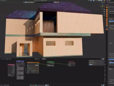 House Modular  Comfort Free low-poly 3D model