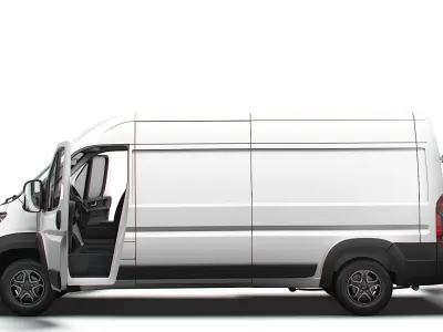 Citroen e Jumper Van L3H2 HQ Interior 2025 3D model