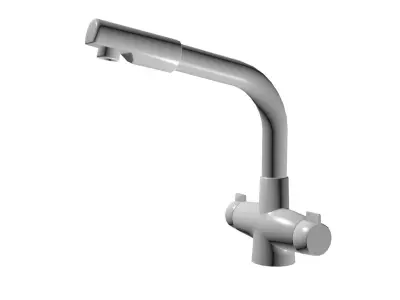 Kitchen and bathroom Tap 5 3D model