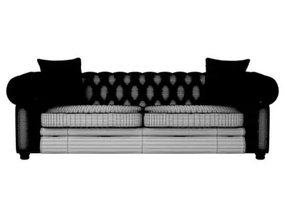  Heath-field sofa  3D model