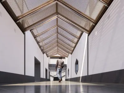 Suzhou Museum Entrance Hall by IM Pei Free 3D model