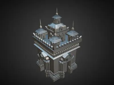  Patuxay Laos - v4 3D print model