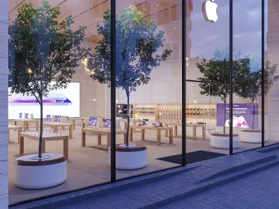  Apple Store Interior Exterior 