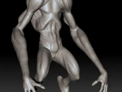 Creature A1 3D model
