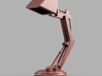 es lamp 3D print model