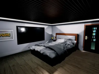 Symphony Apartments  Low-poly 3D model