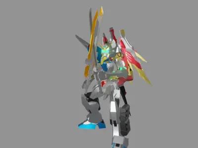 The Mecha Attacker 3 3D model