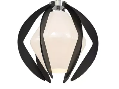 Puzol modern pendant light 3D model