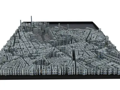 City of Marseille 3D model