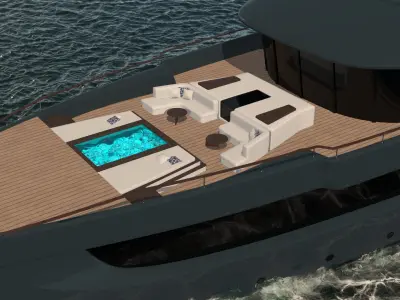 Solta Yacht Dynamic Simulation 3D model