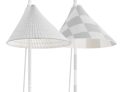 Yuh Wall Lamp 3D model