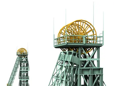 Westphalia Colliery 3D model