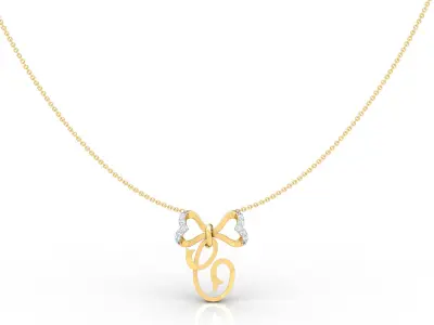 Alphabet -C- Pendant 3D print model