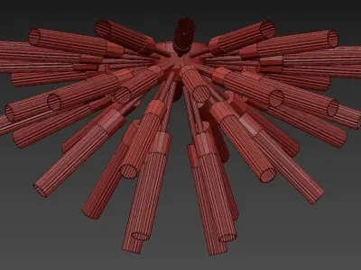 WATERFALL SPUTNIK 3D model