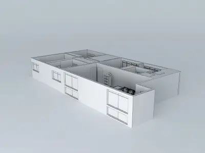 Apartment interior Free 3D model